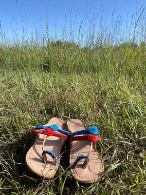 Sandalias de cuero hechas a mano Foto 1 de 4