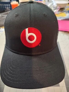 Beats Dr Dre Cap America Mesh Back SnapBack Black Baseball Trucker Hat RARE New - Picture 1 of 6