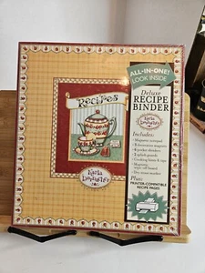 Deluxe Rezeptmappe Neu von Karla Dornacher Teekanne Motiv Rezept Aufbewahrung - Bild 1 von 8