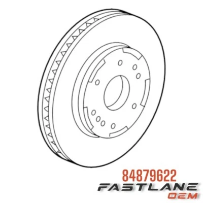 2023-2023 SILVERADO 1500 BRAKE ROTOR NEW OEM 84879622 - Image 1 of 4