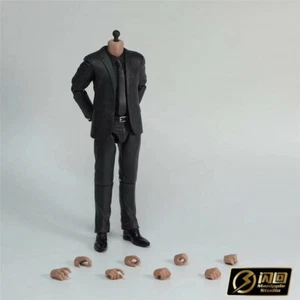 1/12 Black PVC 6inch SHF Mafex Male Action Figure Body w/4Pair Hands Shape Model - Picture 1 of 6