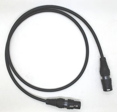 Mogami -2549- XLR-Kabel symmetrisch - Buchse auf Stecker - Schwarz