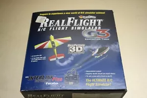 RealFlight R/C flight simulator G3 Interlink controller Plus by Futaba 3D + - Picture 1 of 9