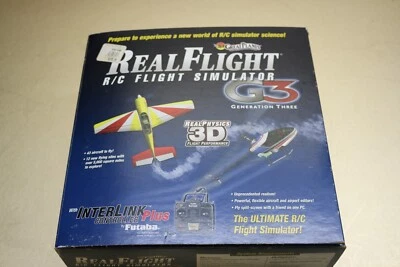 RealFlight R/C flight simulator G3 Interlink controller Plus by Futaba 3D + - Image 1 of 4