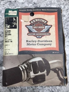 NIB HD HARLEY DAVIDSON CHROME SWITCH HOUSING SET 70223-96 - Picture 1 of 5