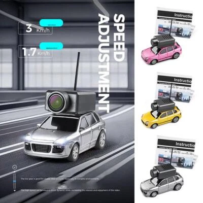 Mini FPV Ferngesteuertes Auto - Silber (mit Kamera+APP-Steuerung) 1:64 Hot O0 - Bild 1 von 4