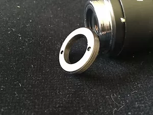 New D mount M16 x0.75 To C mount for Moive Lens to Camera Flate adapter - Picture 1 of 5