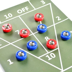 Set 2 Gamberetti Mini Palline Calcio da Tavolo Bambino Piccolo per Giochi Scorrevoli - Foto 1 di 12