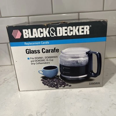 Jarra de repuesto Black & Decker 10 tazas (3390WH) PARA: DCM901, DCM900WH, DCM200C Foto 1 de 2