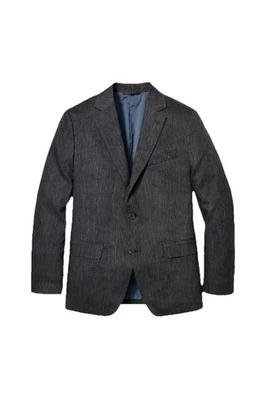 Traje Chaqueta Bonobos Italiana Elástica de Lino Ajuste Atlético Carbón 38S Nueva con Etiquetas $500 Foto 1 de 4