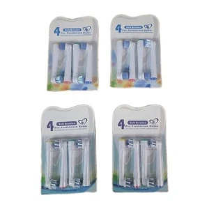 16 Replacement Toothbrush Heads for Oral B Braun, Pro Electric Brush Heads - Picture 1 of 9