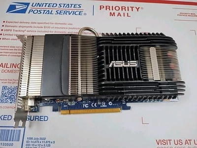 Asus Nvidia Geforce EN 9600 GT SILENT 512MB GDDR3 GPU Video Graphics Card - Image 1 of 4