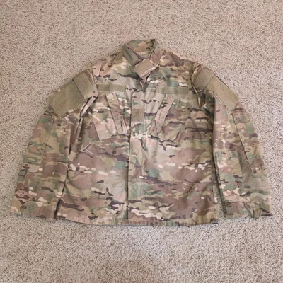 US Army Combat Shirt Mens Small Short Multicam Camo FR Insect Guard - Image 1 of 4