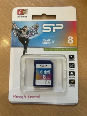 Silicon Power Class4 SDHC Card 8GB - Image 1 of 2