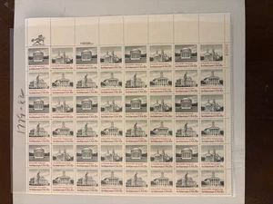 US Stamp sheet - 1779-82 - Architecture - comb. shipping! - Picture 1 of 1