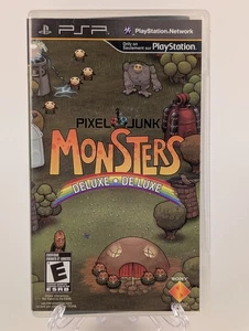 Pixel Junk Monsters Deluxe (PSP, 2010) ➡️CIB Complete - Tested  & Working 🎮 - Picture 1 of 4