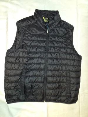 Colete inchado masculino Xersion leve à prova de intempéries zíper completo XXL PRETO (0025) - Imagem 1 de 4