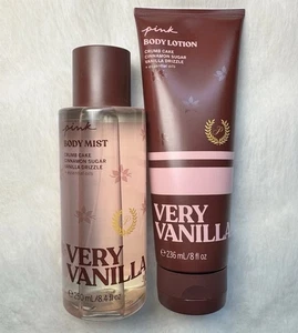 Victoria's Secret Pink Very Vanilla Body Spray und Bodylotion Neu 2er Set - Bild 1 von 7
