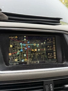2009 2010 2011 2012 OEM Audi A4 S4 Q5 Q7 Navigation Display Screen 4FO 919 604 - Picture 1 of 13