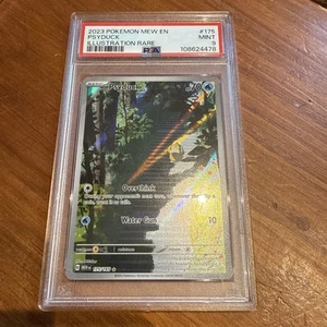 Pokemon Psyduck 175/165 Scarlatto e Viola 151 Illustrazione Rara GIOCO PERFETTO MINT PSA 9 - Foto 1 di 2