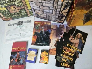 Vintage Dragon Strike Board Game With VHS, All Books Dice & Hero Cards, Etc, '93 - Bild 1 von 17