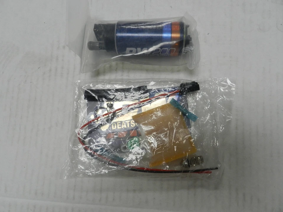 DeatschWerks 9-201-1000 DW200 255LPH In-Tank Fuel Pump Universal EFI Application - Image 1 of 1