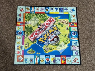 Pokémon Monopoly 1999 edición coleccionista solo tablero de juego - original Foto 1 de 3