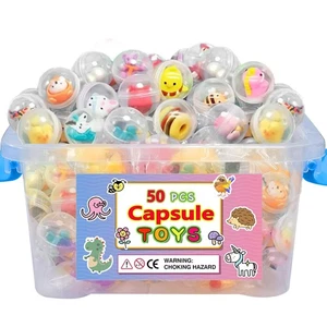 50pcs Adorable Mini Kawaii Capsule Toys Collection Perfect for Sharing Educat... - Picture 1 of 5