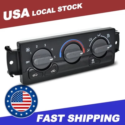 AC Climate Control Module For 2001-2002 GMC Sierra 2500 HD 599-266 New upgrade - Image 1 of 4