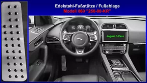 Pedale poggiapiedi Jaguar F-PACE X761 XE X760 XF X260 - Foto 1 di 1