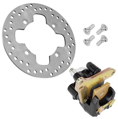 Rear Brake Disc w/Bolt & Caliper for Honda Fourtrax 400EX TRX400EX 1999-2004 - Image 1 of 4