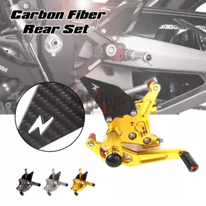 Juego de reposapiés traseros de carbono para DUCATI 1098 848 1098S 848EVO 1198 - Imagen 1 de 7