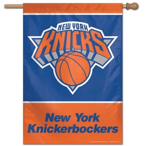 NEW YORK KNICKS HOUSE FLAG 28"X40" VERTICAL BANNER NBA LICENSED Cover