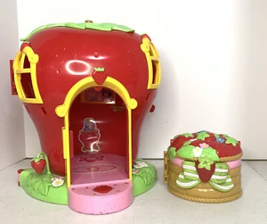 Strawberry Shortcake Berry Sweet House Tragetasche Bandai 2003 11" Spielset - Bild 1 von 15