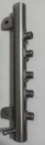 12651989 Left Fuel Rail 2011 Chevrolet Silverado 2500 HD 6.6 - Picture 1 of 3