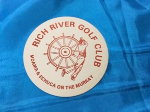 Collectable Drink Coaster-“RICH RIVER GOLF CLUB” New, good condition - Bild 1 von 3