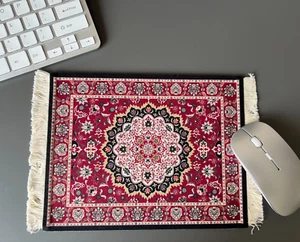 Persian Rug Mouse Mat Pad Desktop Laptop Office UK seller FREE POSTAGE #10 - Picture 1 of 5