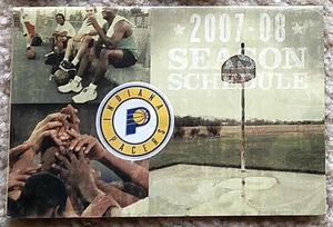 INDIANA PACERS POCKET SCHEDULE 2007-08 - MINT! - Picture 1 of 1