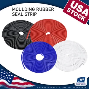 Universal U Shape Car Door Edge Trim Protector Edge Trim Seal Strip Edge Guard - Picture 1 of 28