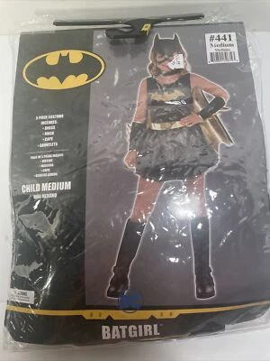 BATGIRL TUTU DRESS CHILD SIZE MEDIUM 8-10 COSTUME - Image 1 of 4