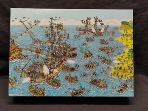 Where's Waldo "Being A Pirate" 100Pc Puzzle By Great American Puzzle Factory NIB - Picture 1 of 5