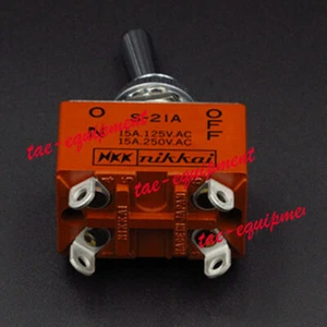 1 Stück S-21A 15A NKK Netzschalter Neu   ML - Picture 1 of 3