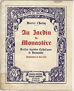 Au jardin du monastère par Maurice d'Harton * 1933 * [Cartonné] Vieilles - Picture 1 of 1
