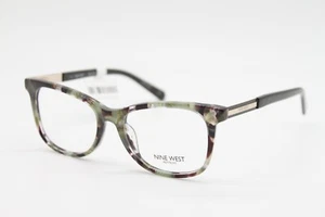 NEW NINE WEST NW5186 320 GREEN BROWN TORT AUTHENTIC DESIGNER EYEGLASSES 48-16 - Bild 1 von 4