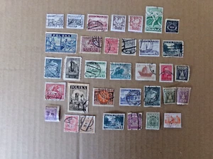 Lote de estampillas antiguas de Polonia - Imagen 1 de 2