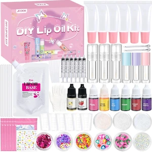 Lip Gloss Making Kit DIY Lip Oil Make Your Own Lip Gloss Kit, Lip Gloss Base Oi - Picture 1 of 12