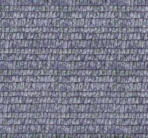 BTHY South Sea Imports tessuto di cotone tegole blu da mezza iarda - Foto 1 di 1