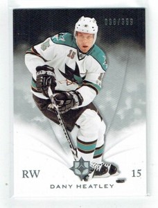 10-11 UD Upper Deck Ultimate  Dany Heatley  /399