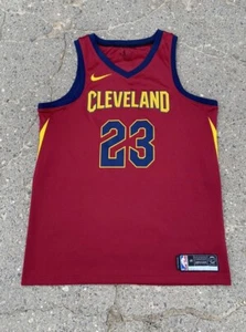 Nike Swingman LeBron James Jersey Size Large 48 Cleveland Cavaliers Cavs - Picture 1 of 8