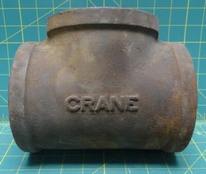 Crane Pipe Tee 4-1/4" Inside Thread Diameter 8 Thread Pitch - Picture 1 of 7